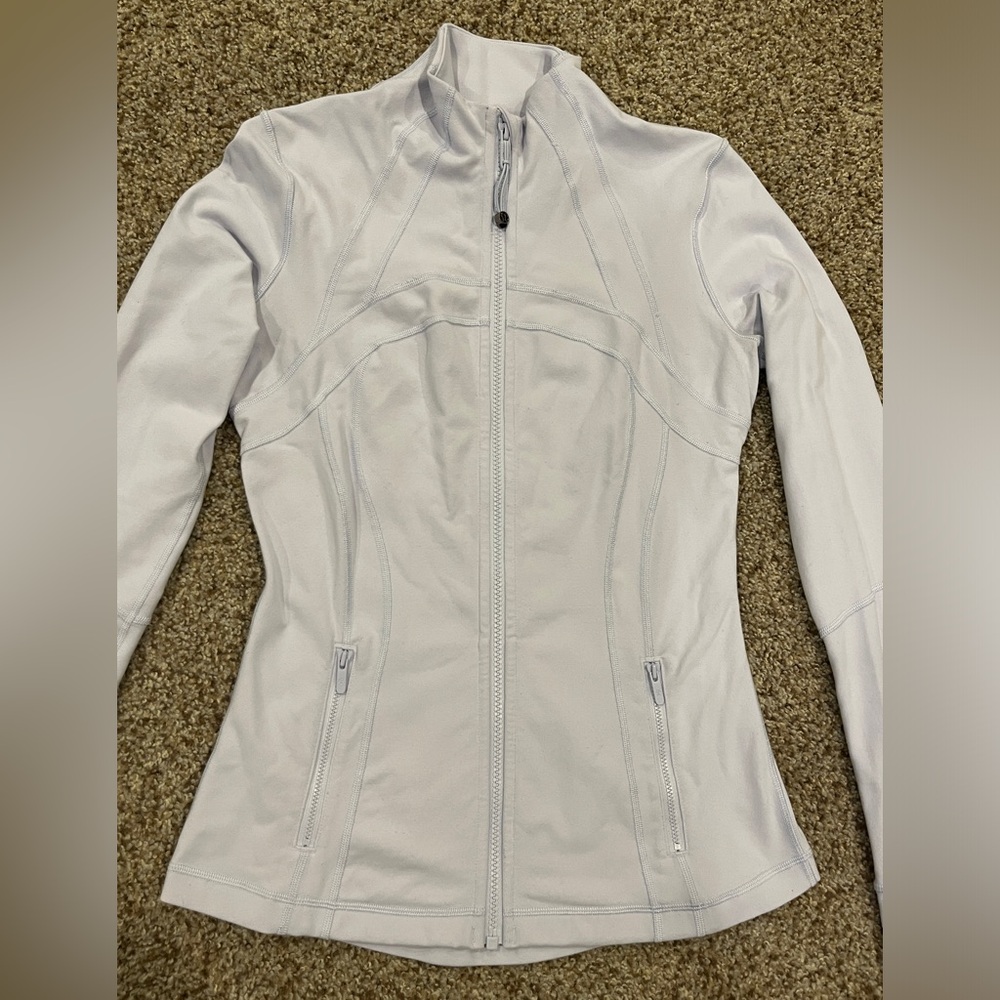 Lululemon Define Jacket Luon in Blissful Blue size 6